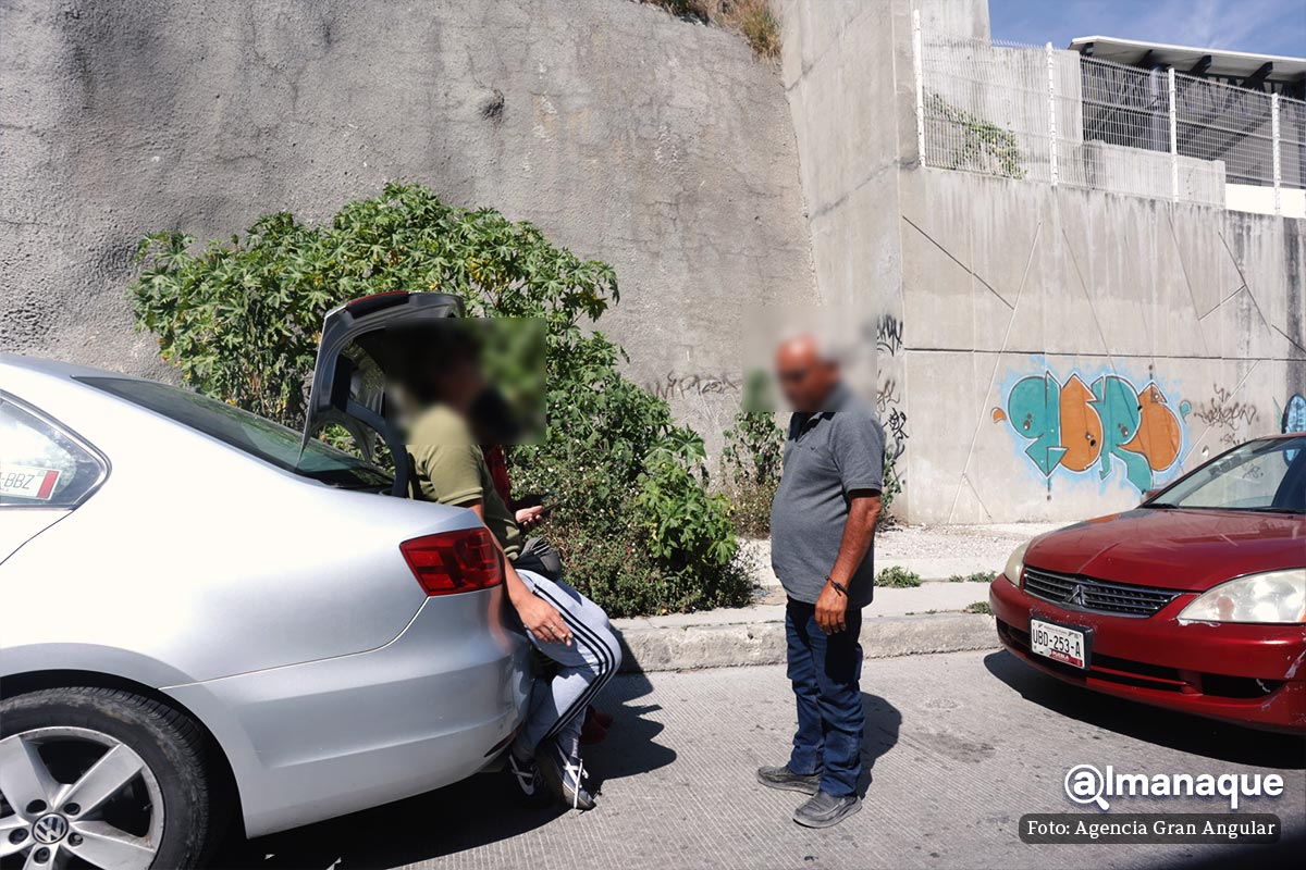 Taxis piratas en Puebla 1