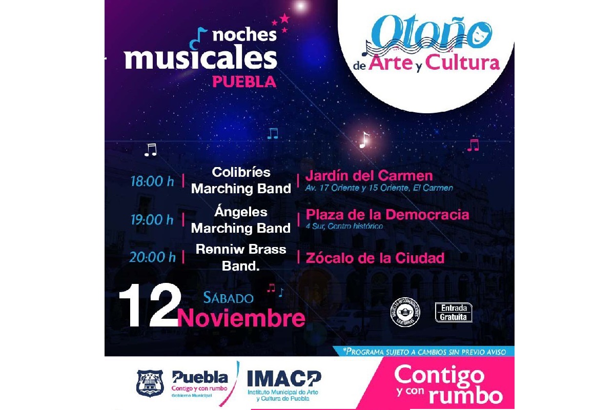 En Puebla capital se impulsa la actividad cultural y artística por temporada y cada fin de semana 7 WhatsApp Image 2022 11 11 at 3.26.07 PM