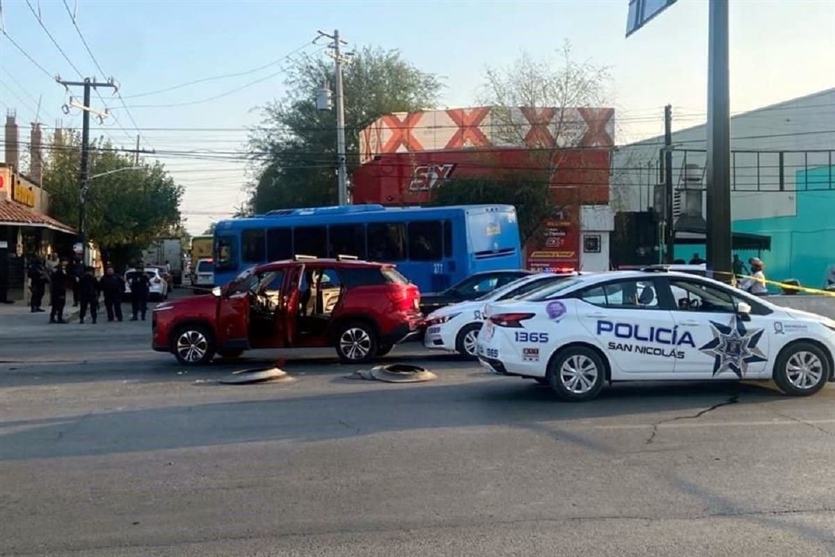 Persecución por toma de rehenes deja a un oficial herido en Nuevo León 4 balacera en San Nicolas 1