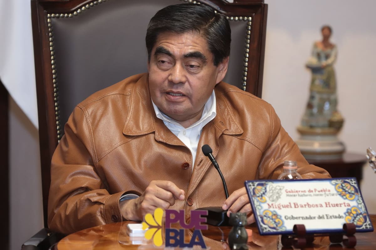 Participarán 50 mil personas en Puebla durante la marcha para defender a la 4T: Barbosa 2 barbosa 50 mil personas marcha 4t puebla 1 1