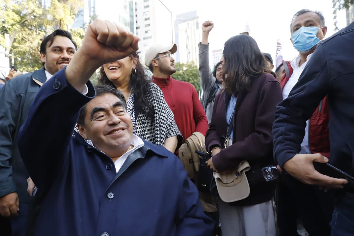 Marcha en Puebla no será de actos anticipados de campaña: Barbosa 2 barbosa marcha 4 de diciembre 1