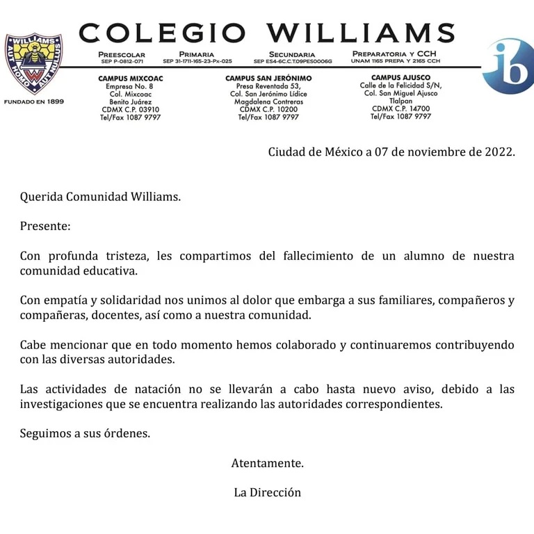 colegio williams