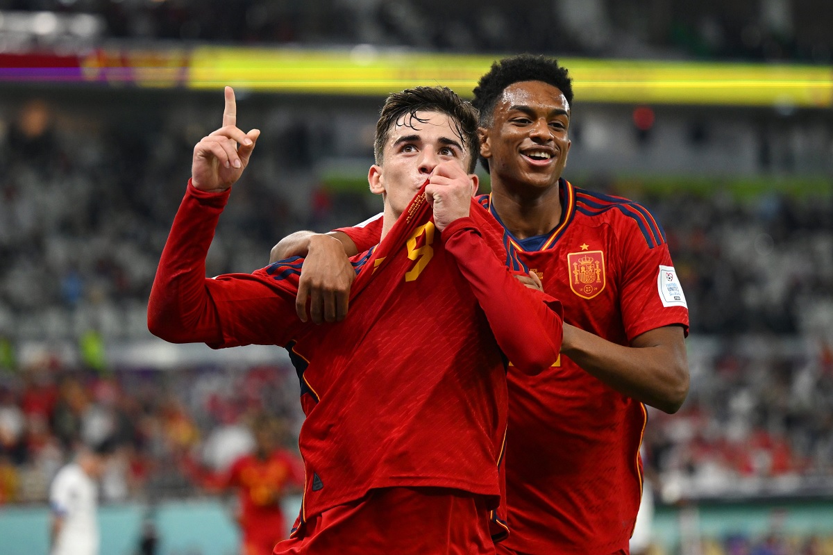 Goleada de escándalo: España humilla 7-0 a Costa Rica que no llegó a portería (GOLES) 2 espana costa rica gavi