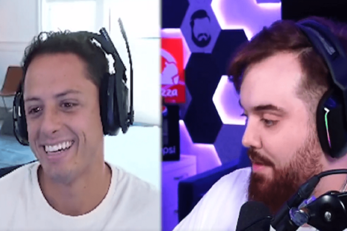 Llora de la emoción: El Chicharito es invitado a la 'Kings League' por Ibai (VIDEO) 4 ibai y chicharito 1