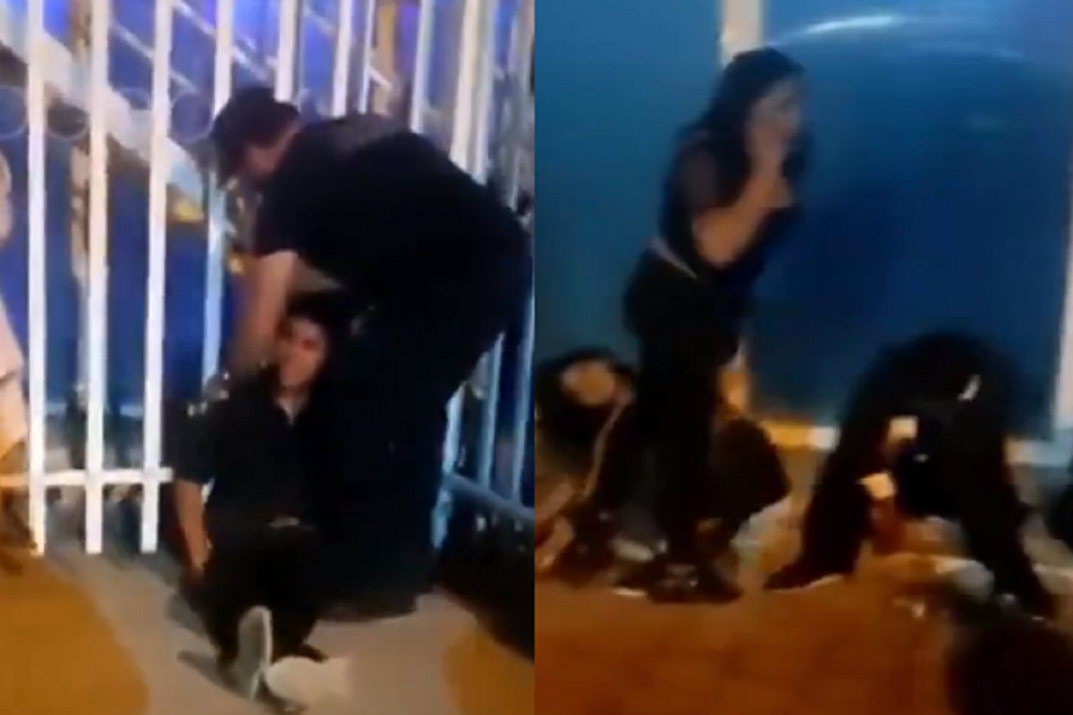 VIDEO: Jóvenes terminan intoxicados en Halloween de San Manuel 4 jovenes