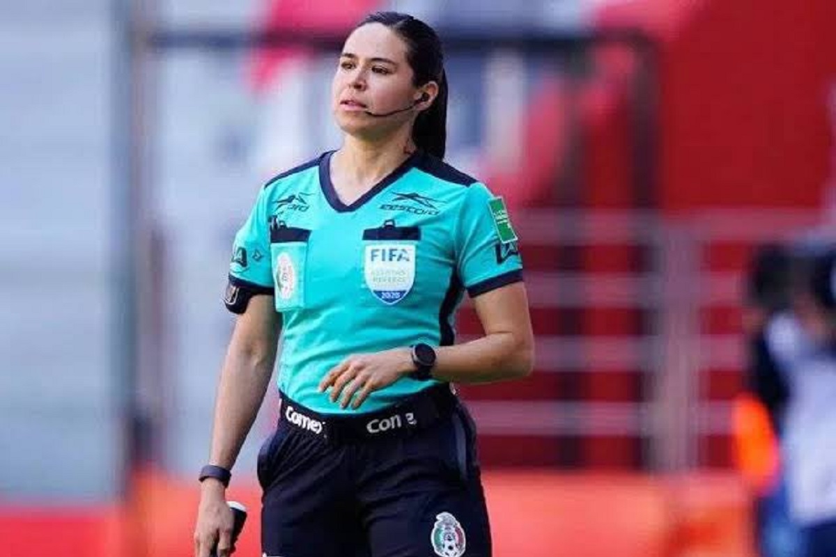 La mexicana Karen Díaz debuta como árbitra en el Marruecos vs Croacia en Qatar 2 karen diaz