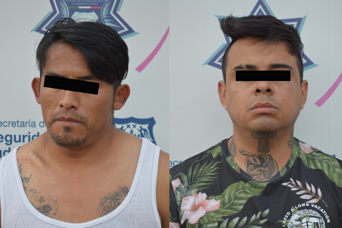 Detienen en Puebla a integrantes de “Los Conchos”, banda dedicada al robo a transeúnte y de vehículo 2 los conchos