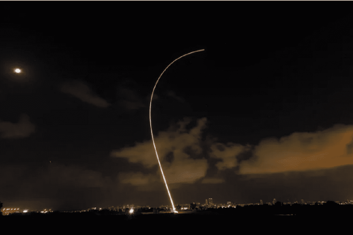 Misiles en Israel: Se denuncia el lanzamiento de cuatro cohetes desde la Franja de Gaza 4 misil en israel 1