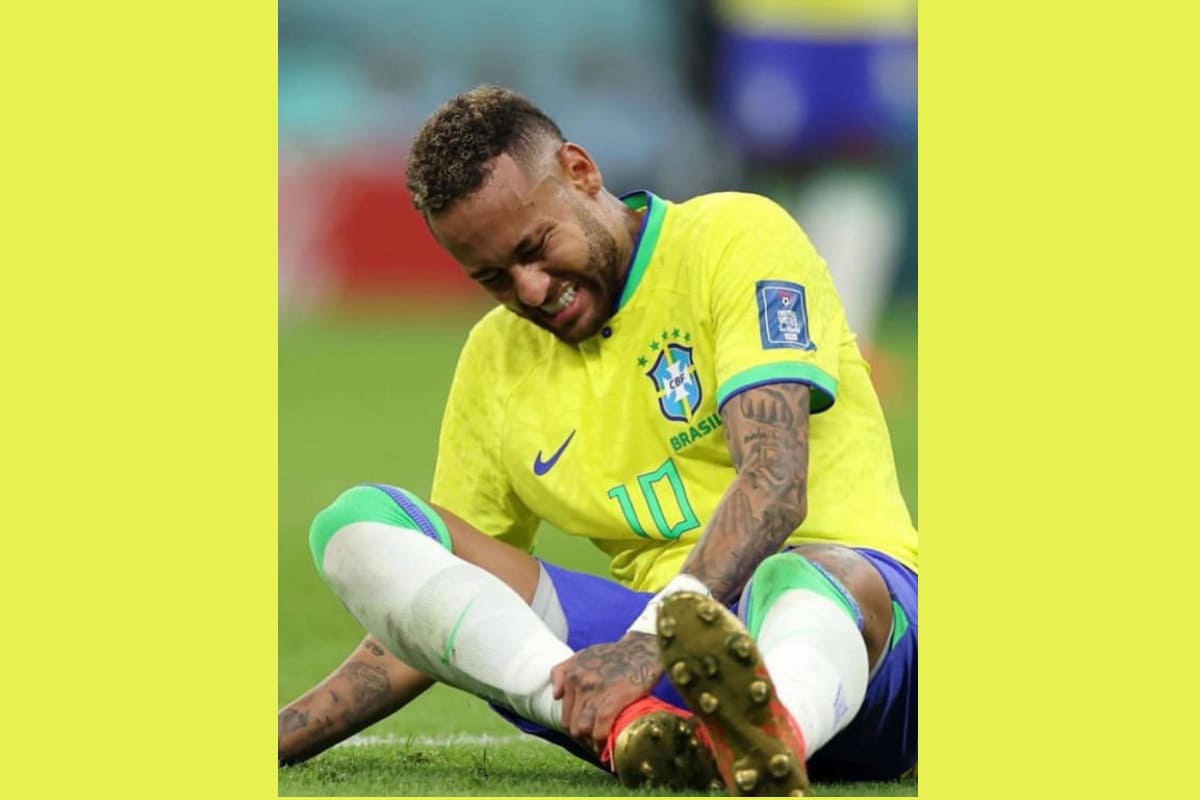 FOTOS: Así quedó el tobillo de Neymar tras el partido ante Serbia 4 neymar