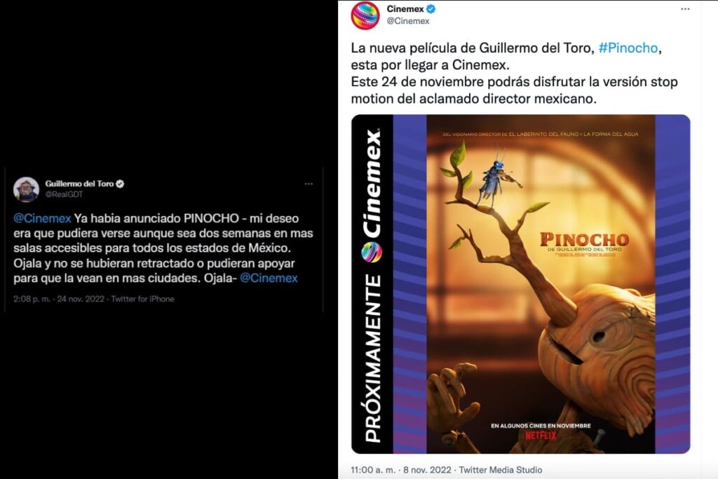 pinocho no va en cinemex 1