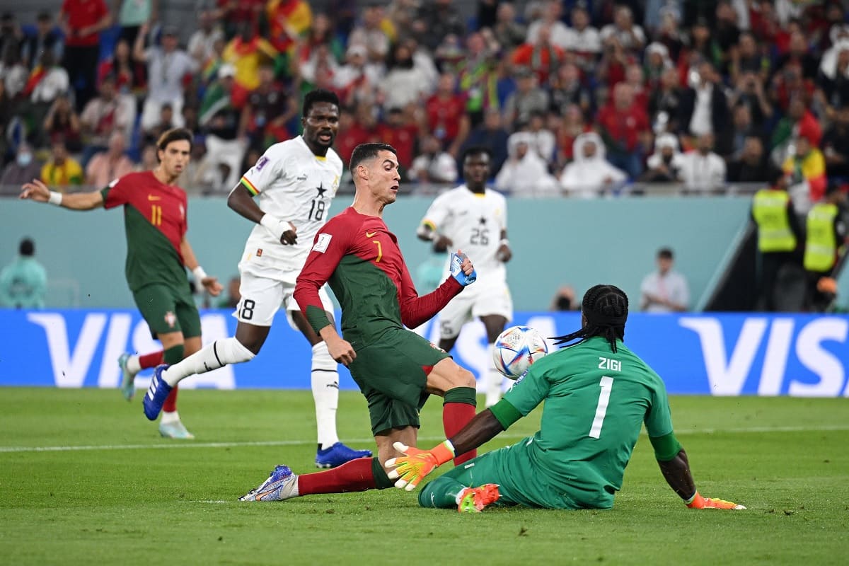 Comandados por CR7, Portugal se impone 3-2 a Ghana (GOLES) 2 portugal ghana