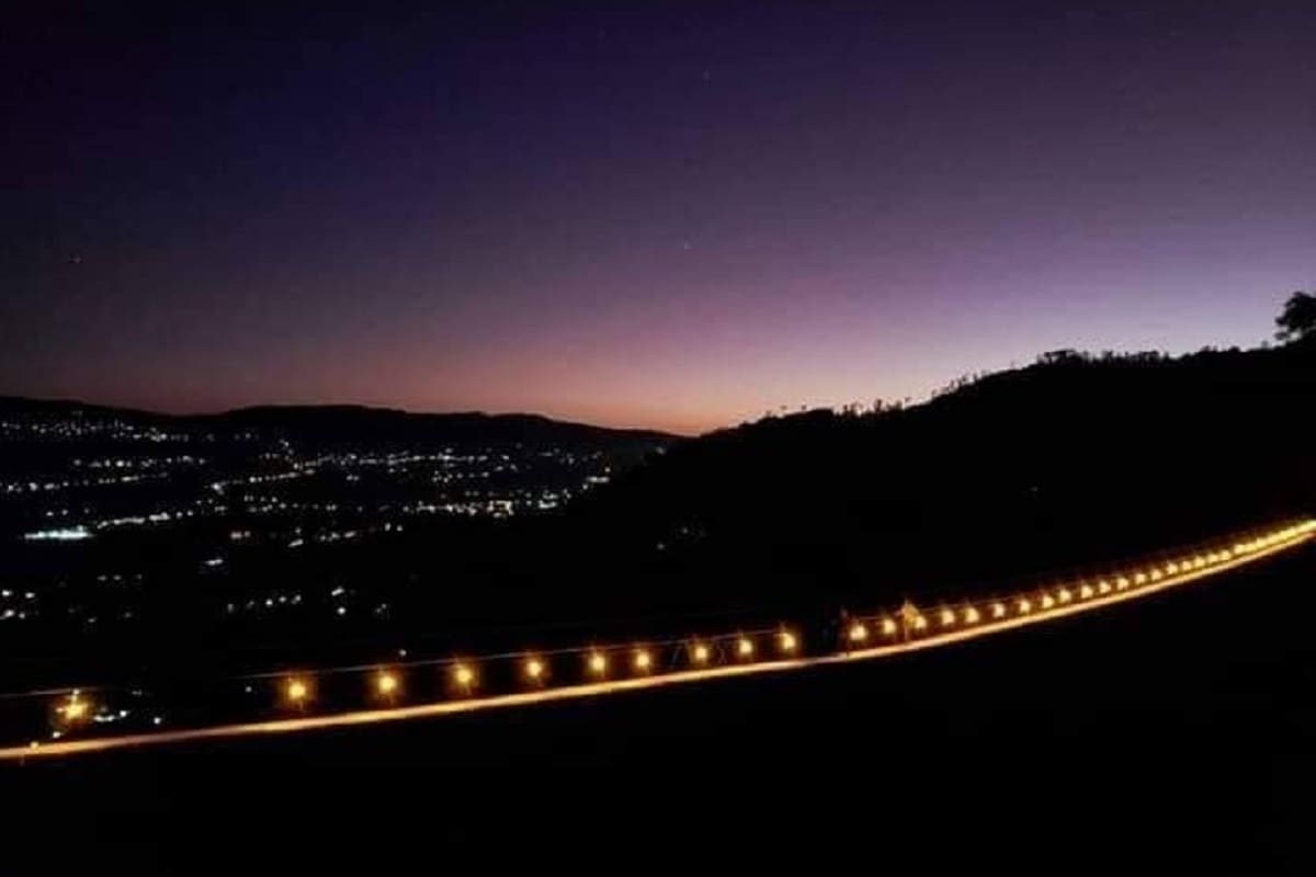 ¿No sabes a dónde ir? Así luce el puente Tibetano de noche en Tlatlauquitepec (FOTOS) 6 puente tibetano 1