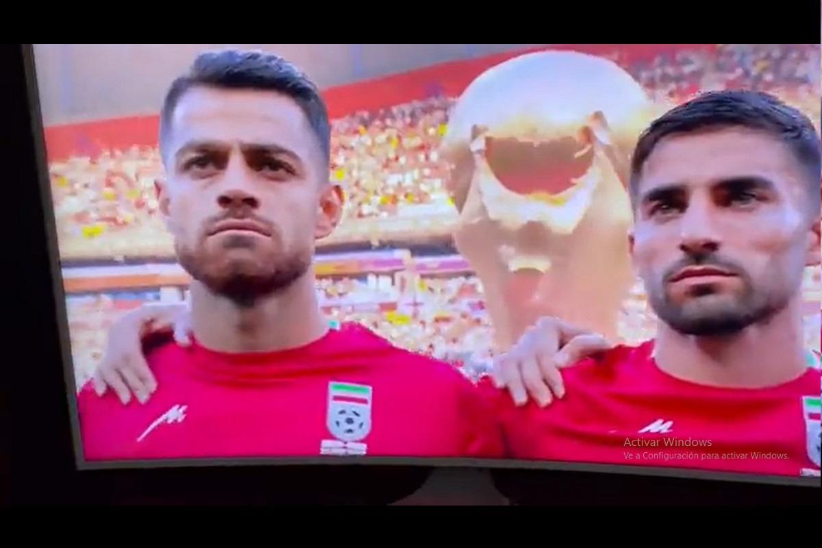 VIDEO: Selección de Irán protesta y no canta su himno nacional en Qatar 2022 2 seleccion de iran