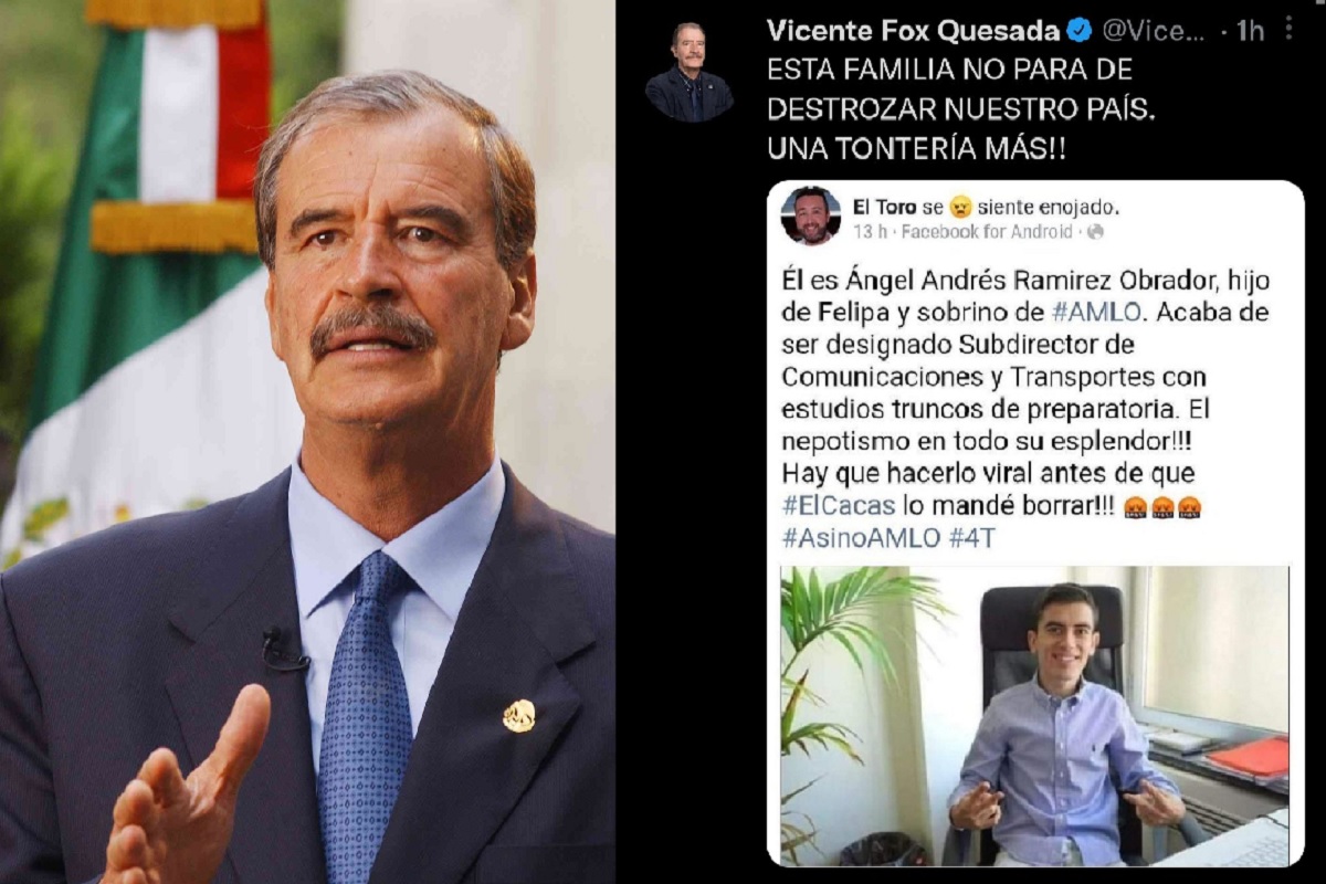 Con Meme Del “niño Polla” Vicente Fox Acusa A Amlo De Destruir El País 🤡