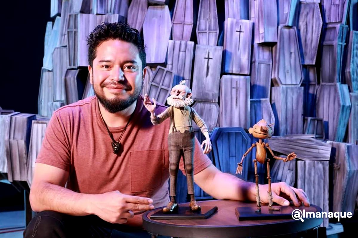 Ángel Meléndez, el poblano que participó en la producción de Pinocho de Guillermo del Toro 11 Angel Melendez colaborador pelicula pinocho Guillermo del toro Puebla 1
