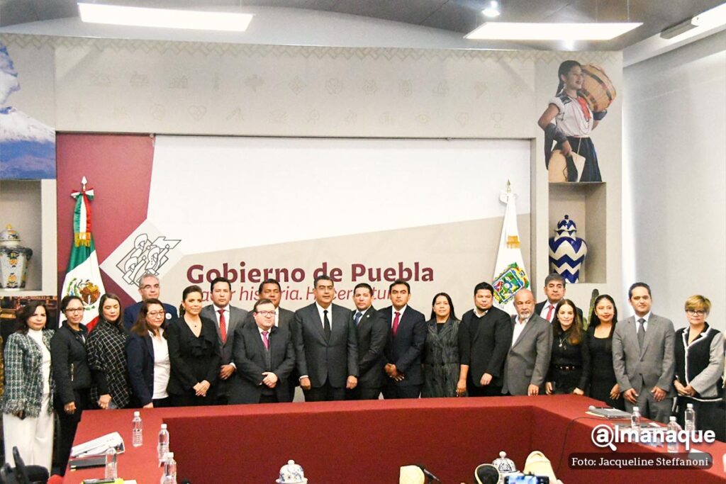 Sergio Salomón anuncia cambios en el gabinete
