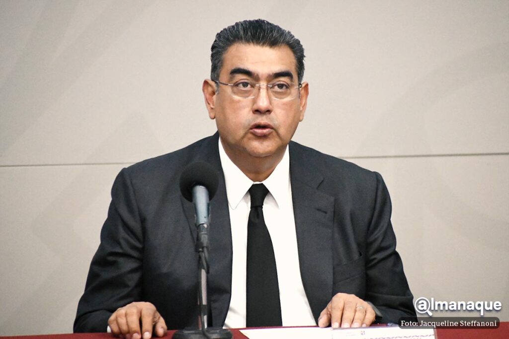 Gobernador Sergio Salomon Miguel Huerta y gabinete 7