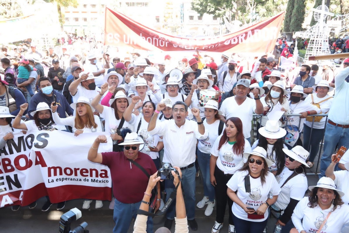 El pueblo quiere que siga la Cuarta Transformación: Sergio Salomón 2 WhatsApp Image 2022 12 04 at 5.19.38 PM 1