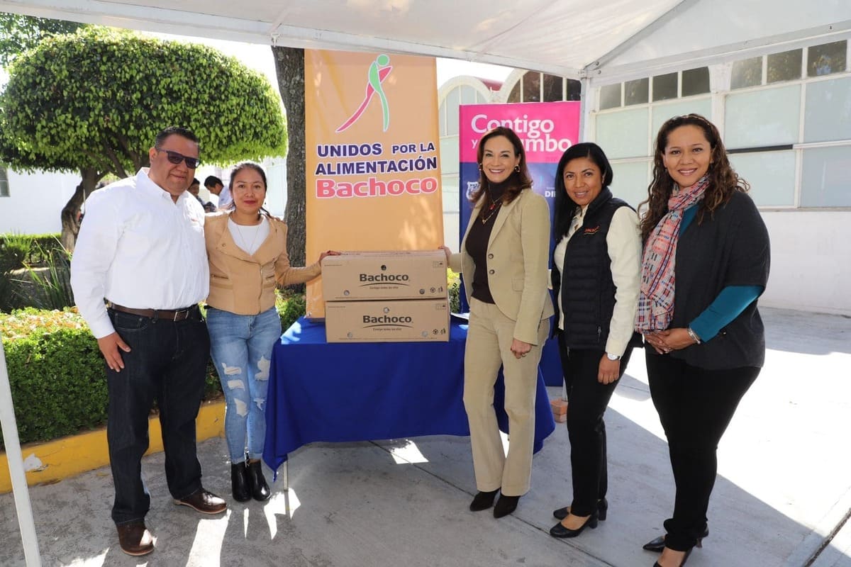SMDIF recibe donación de BACHOCO para las juntas auxiliares 3 Bachoco
