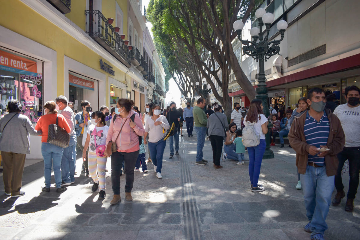 Estas serán las calles peatonales del centro de Puebla durante diciembre 3 calles peatonales 1