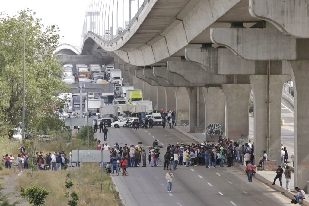 cierran autopista mexico puebla 1