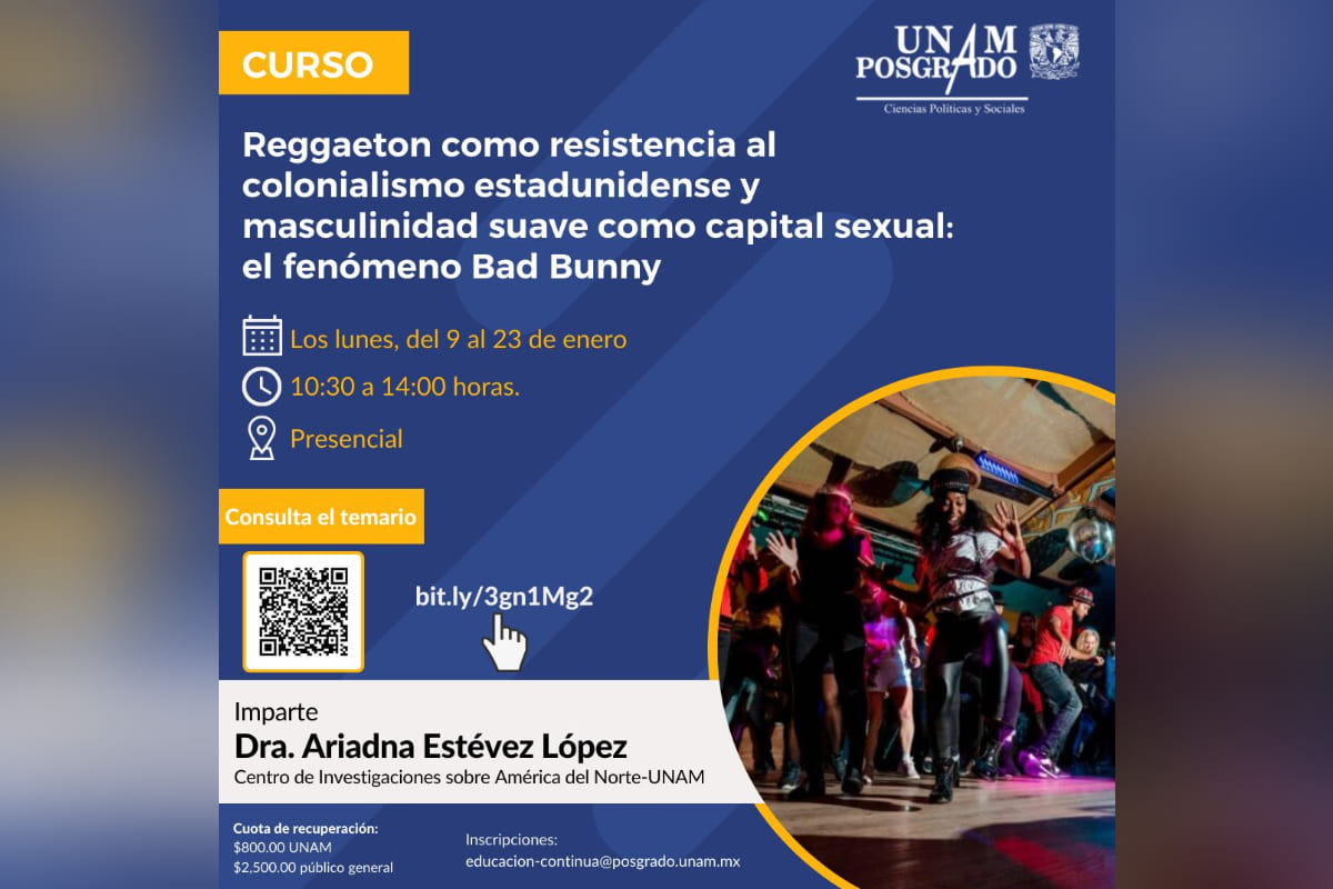 curso bad bunny de la unam