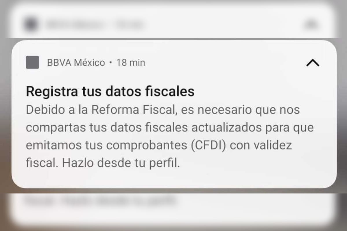 ¿Por qué aplicaciones bancarias piden tus datos fiscales? 2 Datos fiscales