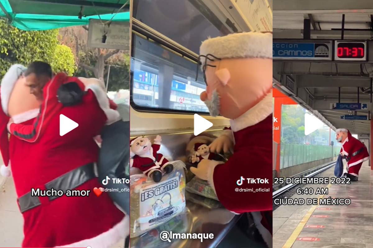 Dr. Simi regala despensas en CDMX el día de navidad 3 Dr. Simi regala despensas