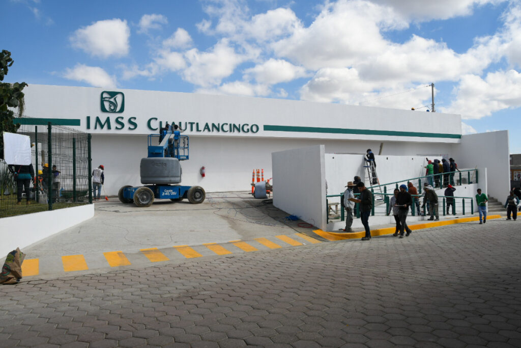 Últimos detalles del IMSS Cuautlancingo
