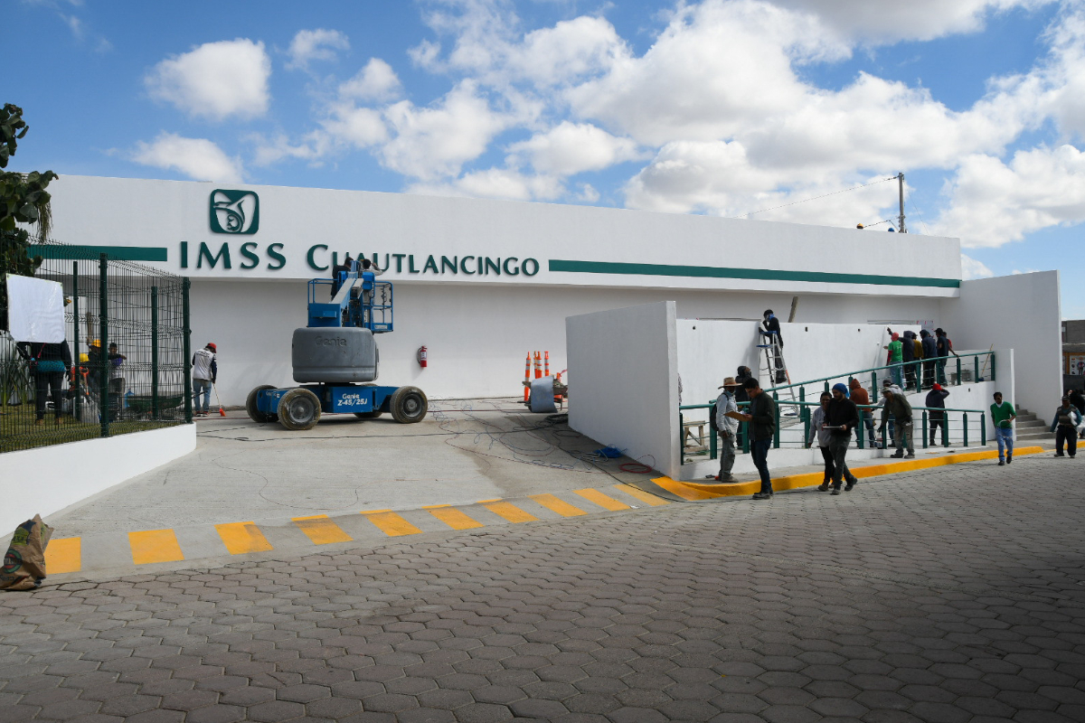 FOTOS: Afinan últimos detalles del IMSS de Cuautlancingo que tendrá 90 camas 4 Últimos detalles del IMSS Cuautlancingo