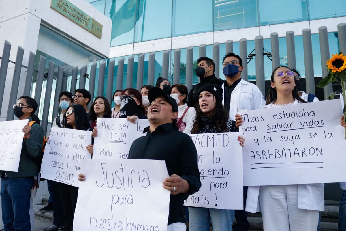 justicia para Thais FGE 1