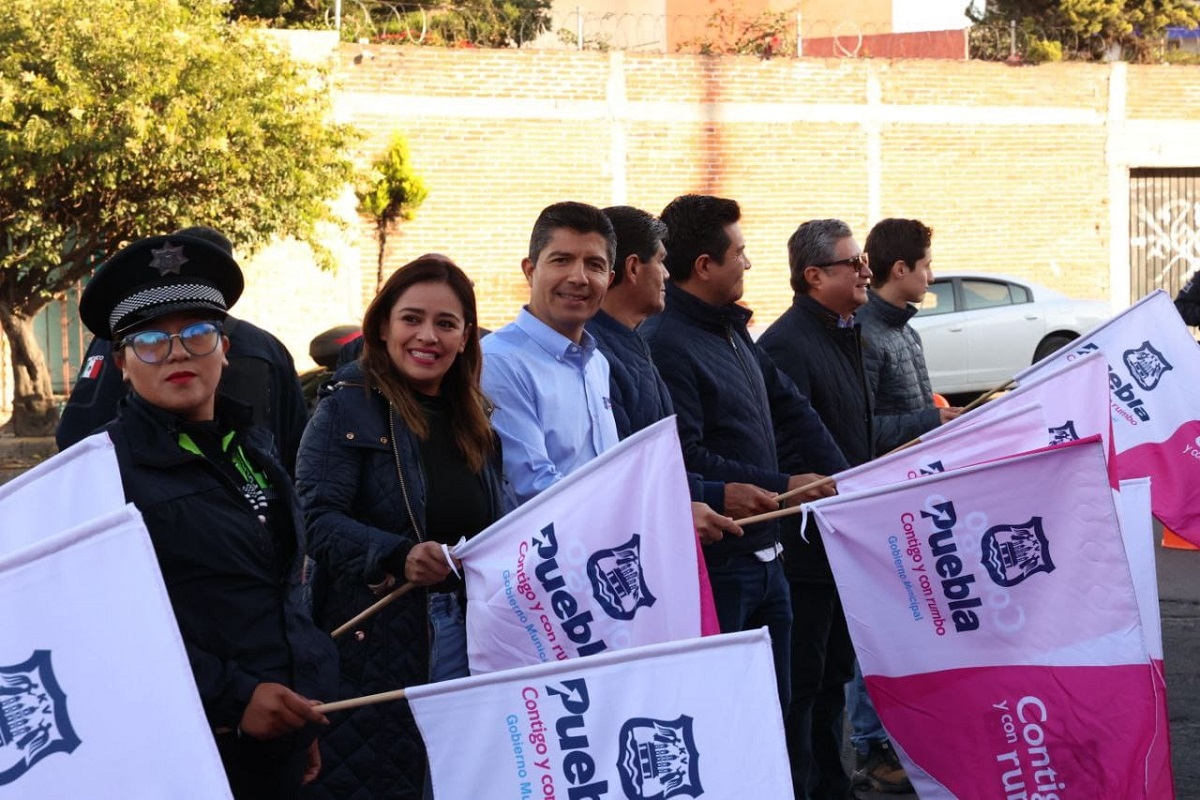 Ayuntamiento de Puebla arrancó con la rehabilitación integral de la 18 Oriente 2 lalo rivera