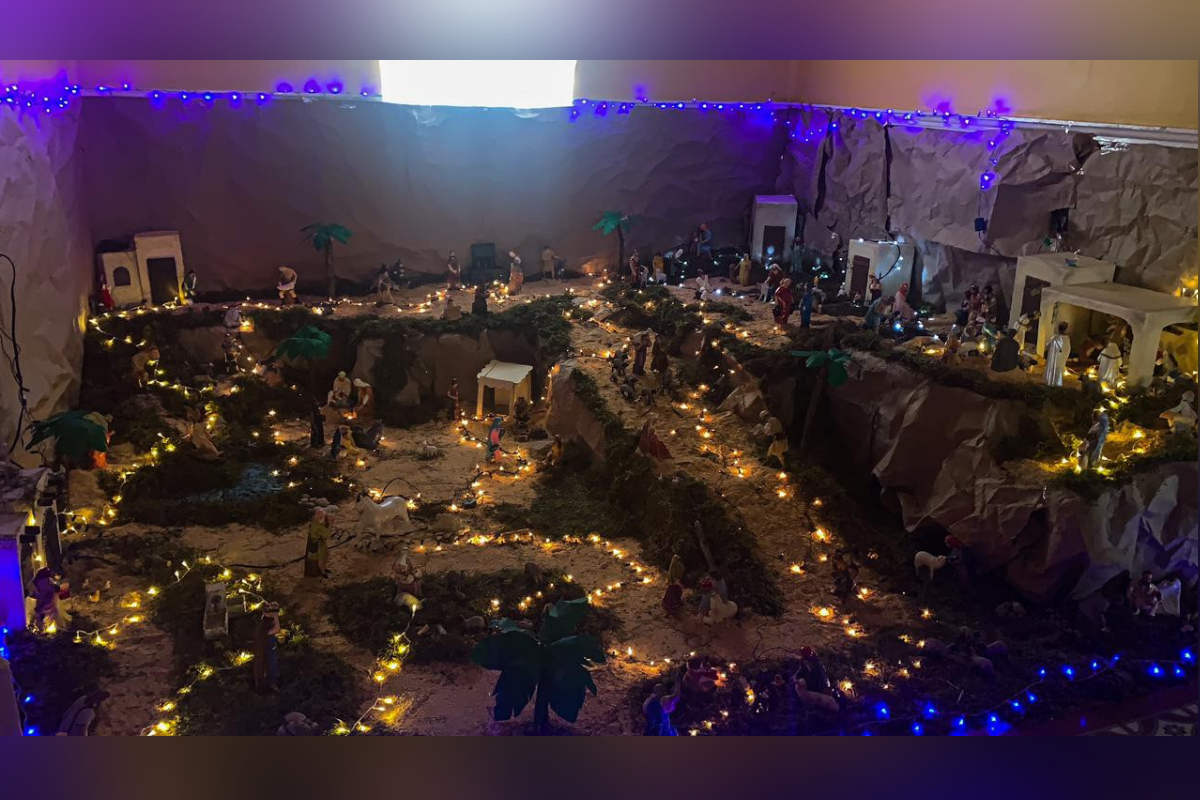 Conoce el nacimiento de la familia García: tiene más de 100 piezas y luces 6 Nacimiento de la familia García