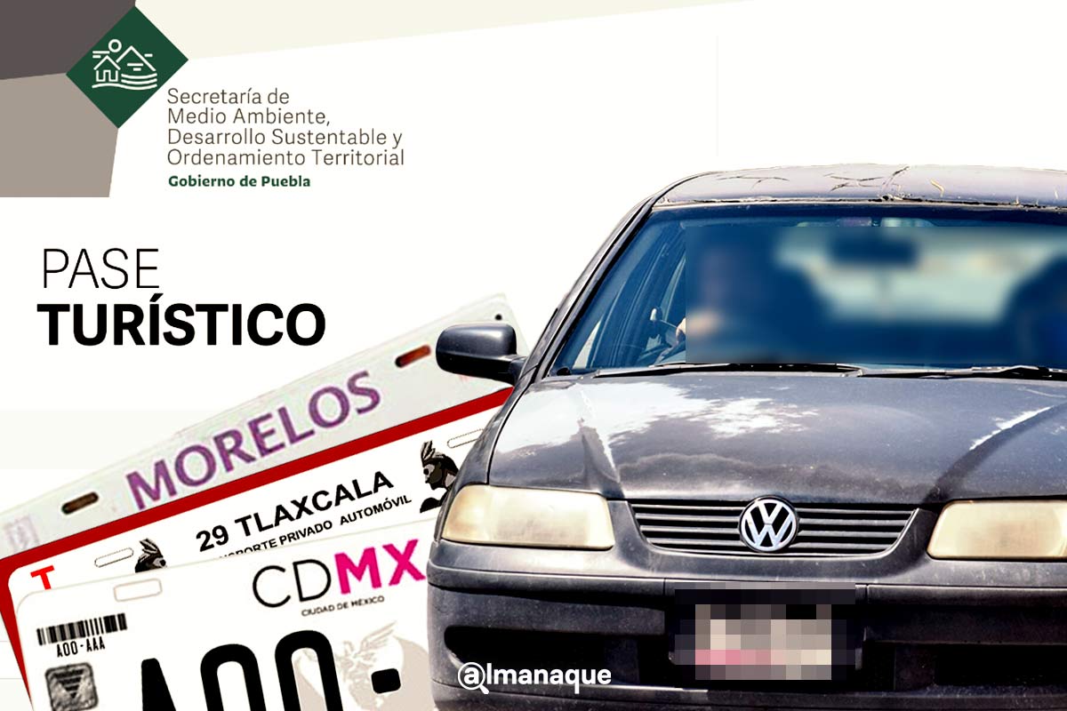 ¿Cómo tramitar el pase turístico para que autos foráneos circulen en Puebla? 2 portada Autos foraneos deben tramitar Pase Turistico u holograma de verificacion para circular en Puebla