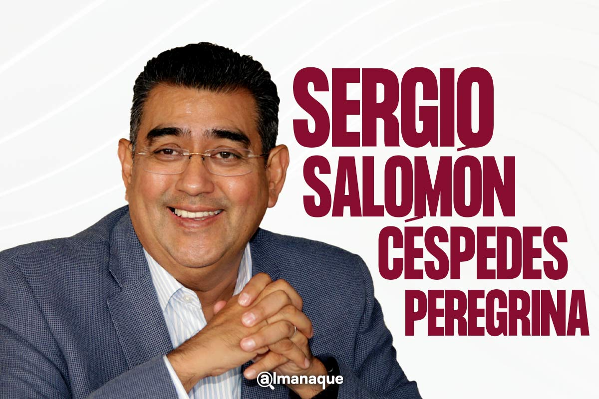 ¿Quién es Sergio Salomón Céspedes, el gobernador sustituto de Puebla? 2 portada perfil Sergio Salomon Cespedes peregrina gobernador de Puebla