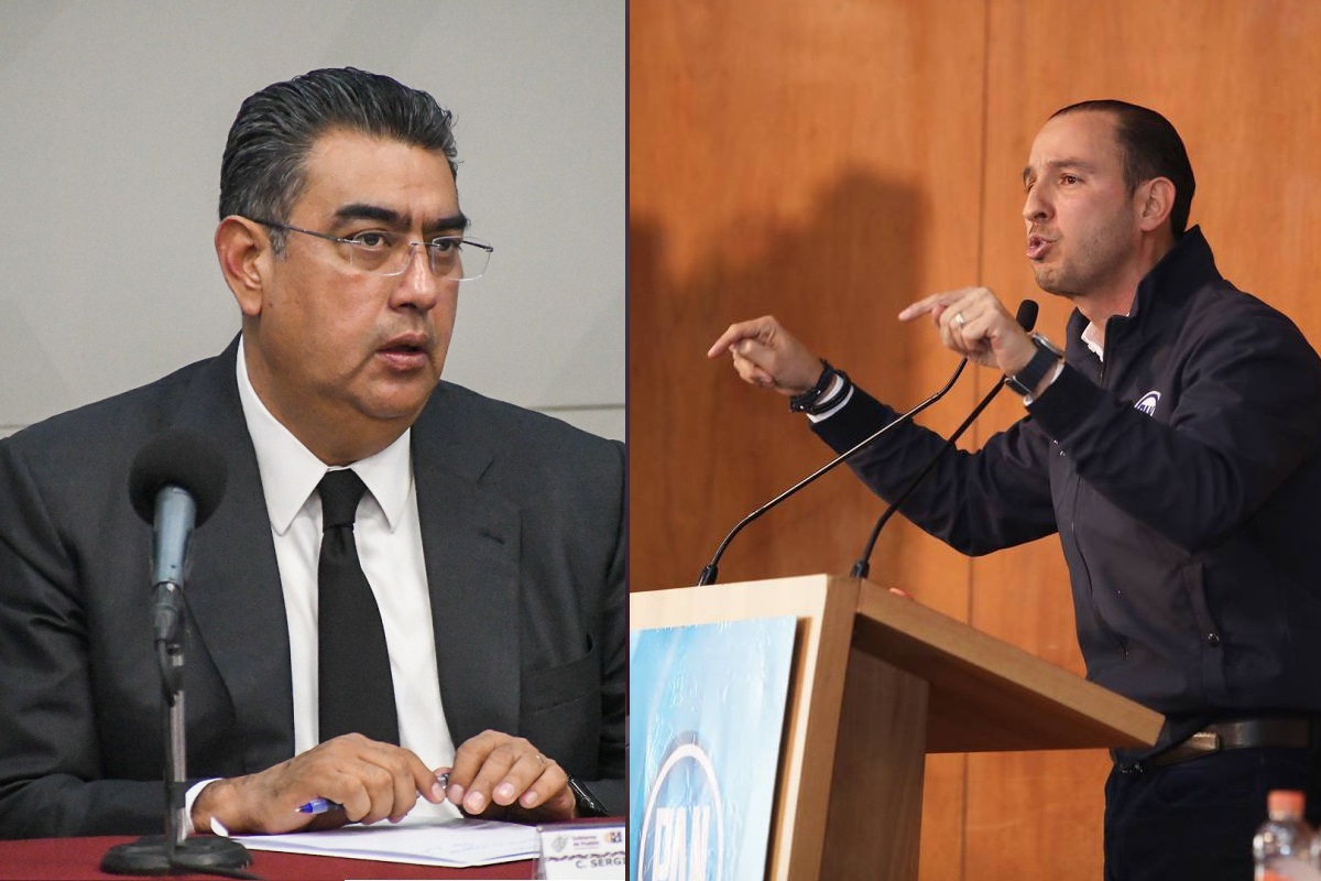 Gobernador de Puebla le responde a Marko Cortés: “no hubo acuerdo en lo oscuro para la designación” 2 sergio salomon marko cortes