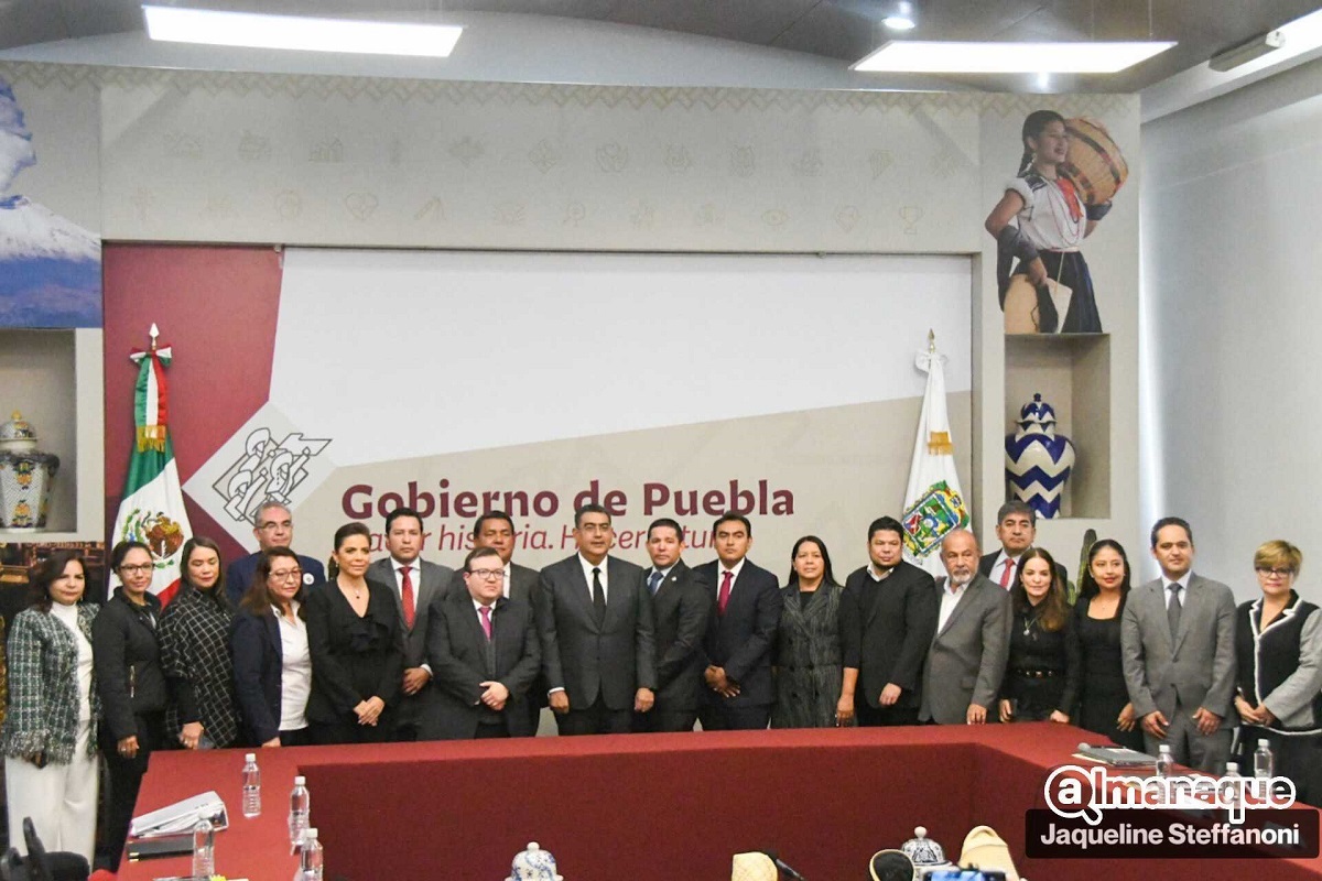 Sergio Salomón ratifica al gabinete que dejó Barbosa: “todo mundo está trabajando” 2 sergio salomon ratifica gabinete 1