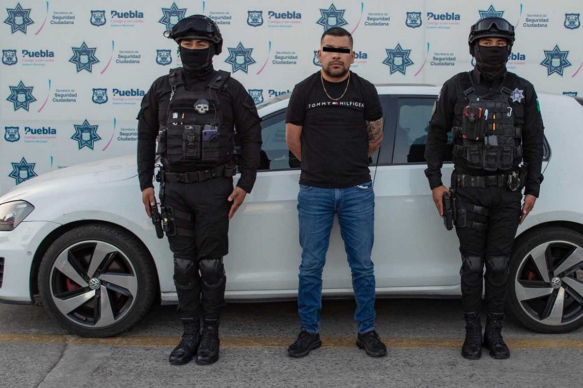 Policía Municipal de Puebla detiene a “El Chino”, integrante de la banda de “Los Lampones” 5 IMG 20230126 WA0032