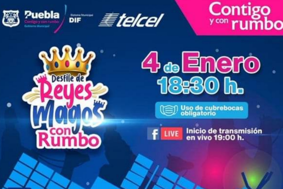 Este será el recorrido del Desfile de Reyes en Puebla del 4 de enero 3 Picsart 23 01 02 11 44 35 781 1