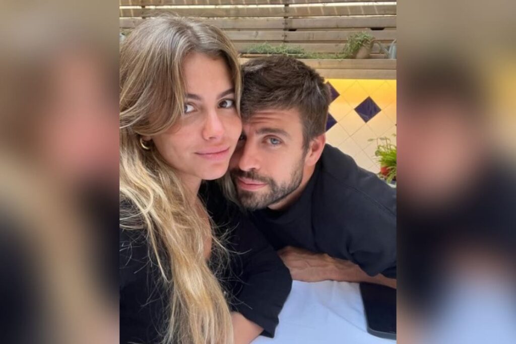 Selfie Piqué con Clara Chía