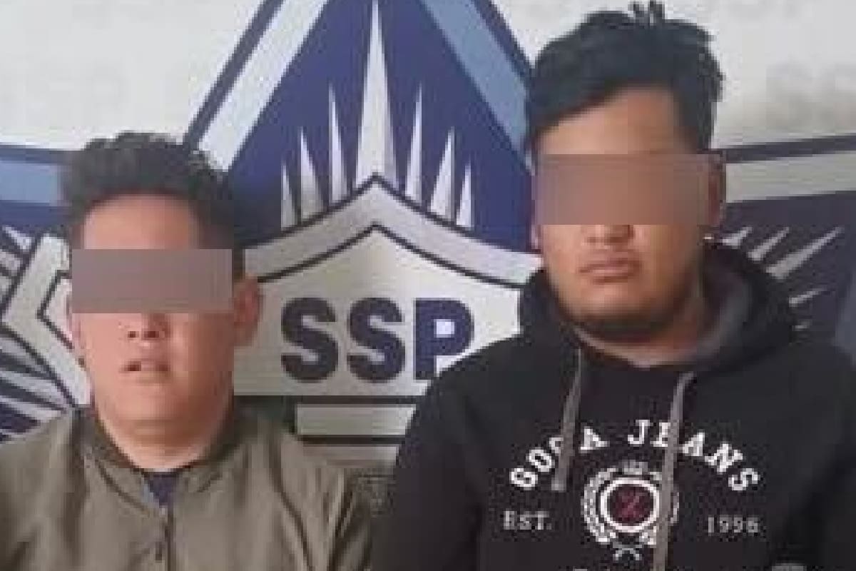 Detiene Policía Estatal a dos personas por presunta posesión de inhibidores GPS 3 SSP texmelucan 1