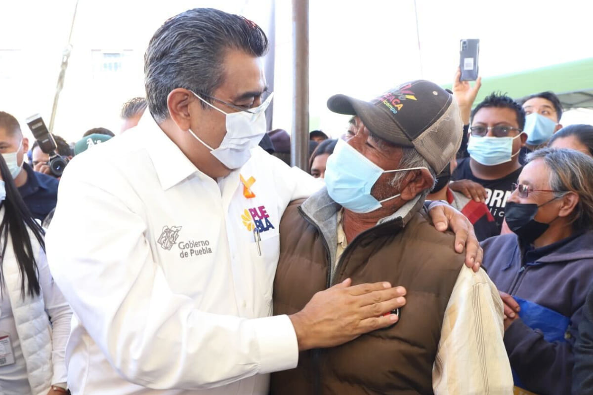 Sergio Salomón y su primera gira como gobernador en su natal Tepeaca; estos son los proyectos que anunció 7 Sergio Salomon Tepeaca 2