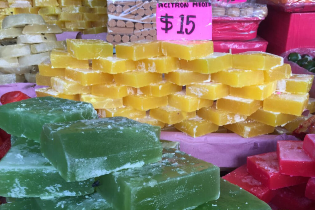 Acitrón, dulce en Roscas de Reyes