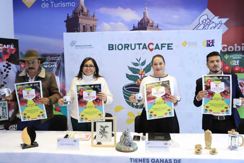 Presentan la Bioruta del Café en Puebla