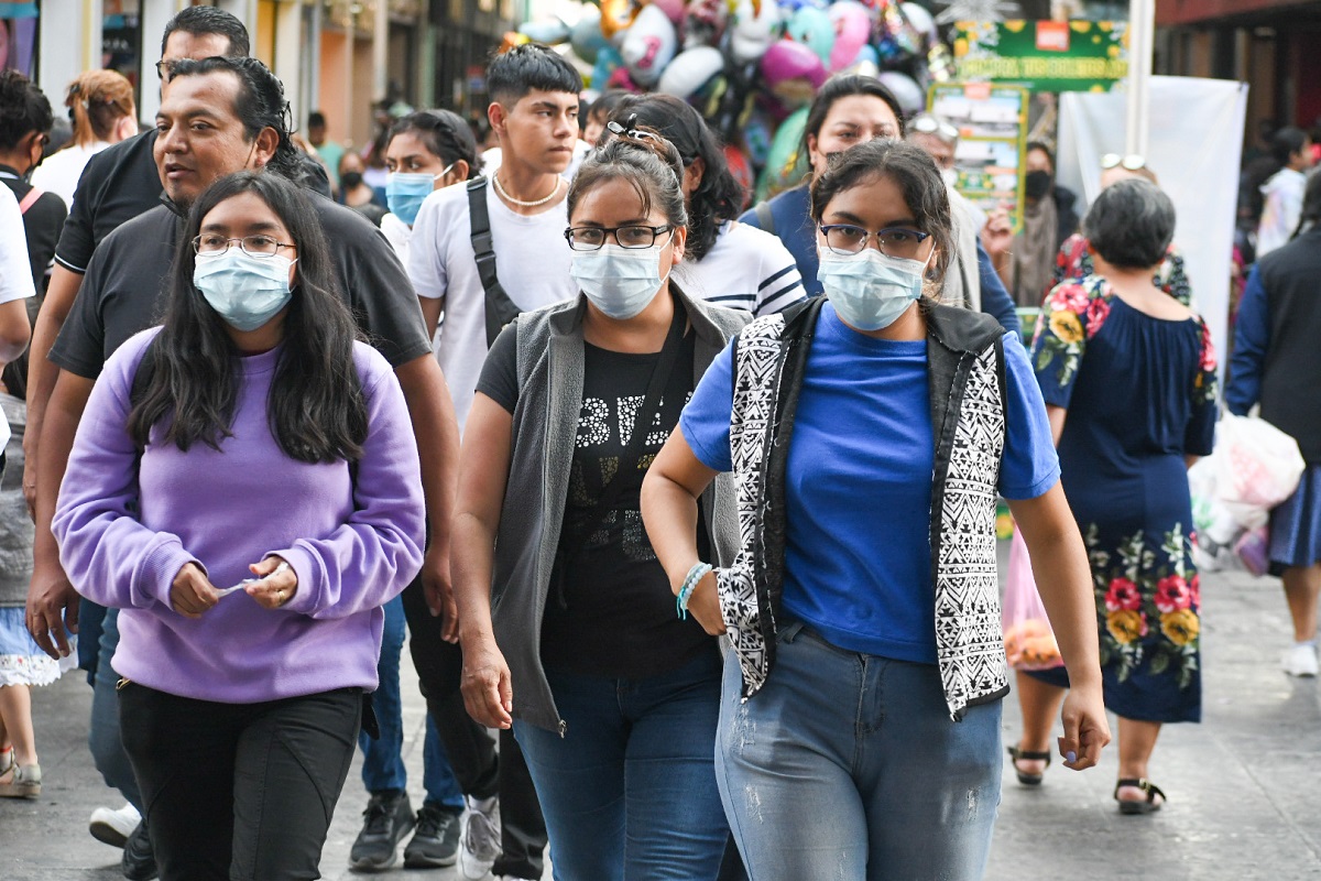 Uso de cubrebocas obligatorio disminuyó 85% contagios de COVID en Puebla: Salud 1 cubrebocas