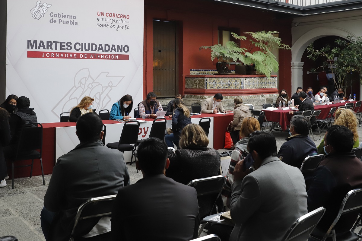 En “Martes Ciudadano” hay atención directa de las peticiones de las y los poblanos 2 martes ciudadano