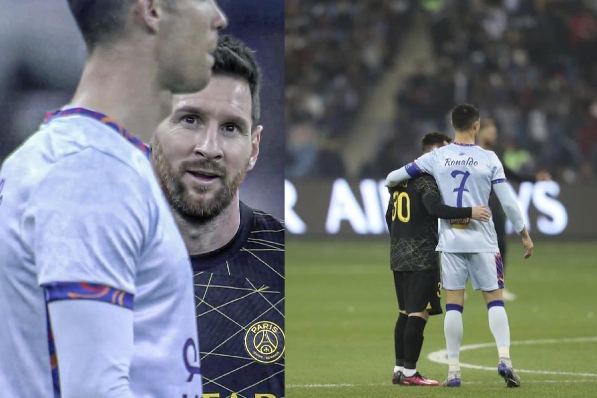 Las FOTOS del último encuentro entre Messi y Cristiano Ronaldo 6 messi y ronaldo 4
