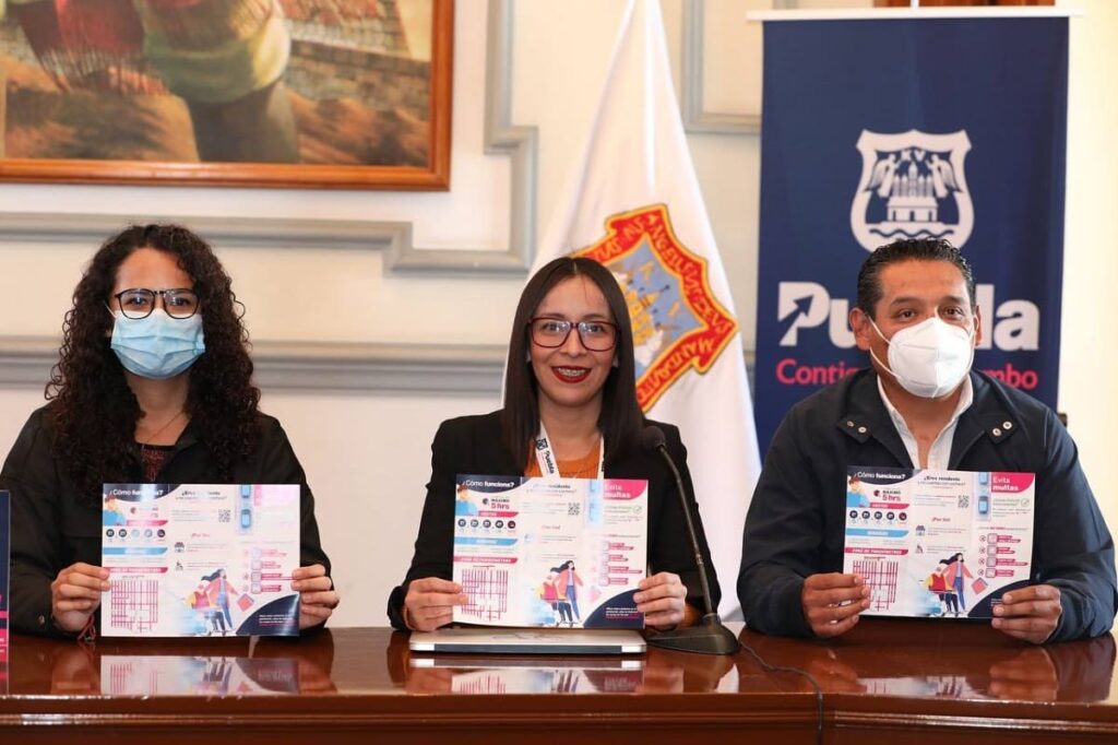 parquimetros Puebla 2023