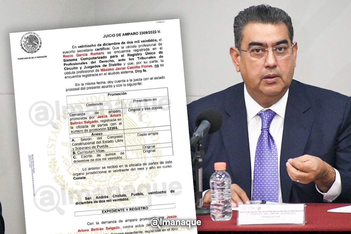 Juez federal desecha amparo contra designación de Sergio Salomón como gobernador de Puebla 1 portada Juez federal desecha amparo contra designacion de Sergio Salomon