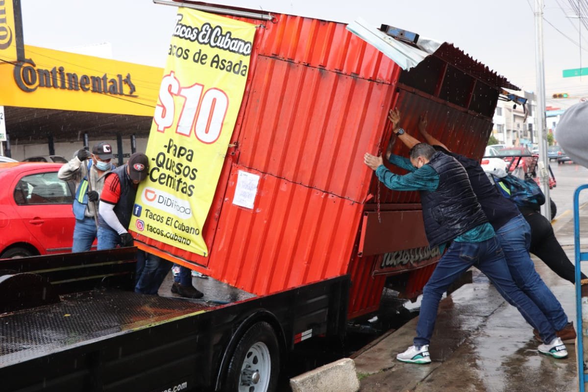 regularización del comercio informal en Puebla
